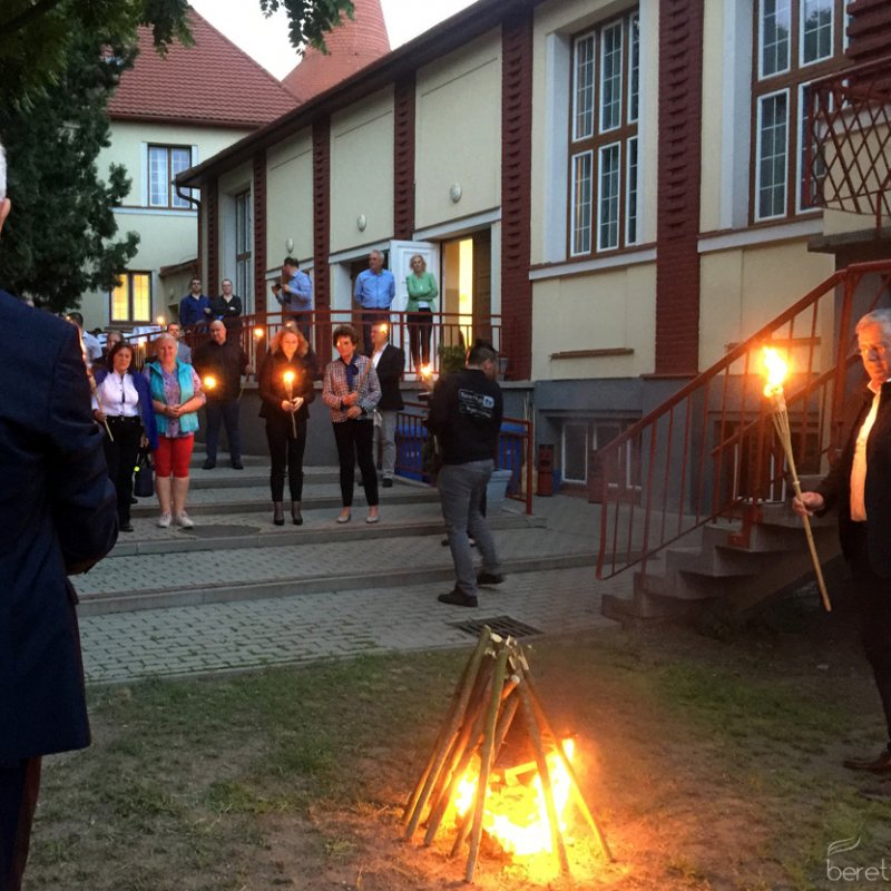 Trianon 100 . fáklyagyújtás09